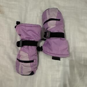 Girls Snow Ski Gloves Pink Gordini Size Medium